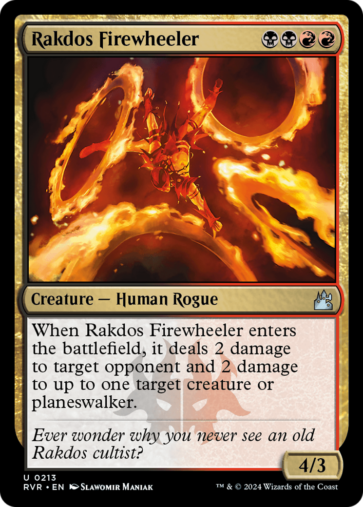 Rakdos Firewheeler [Ravnica Remastered] | Cracking-Singles