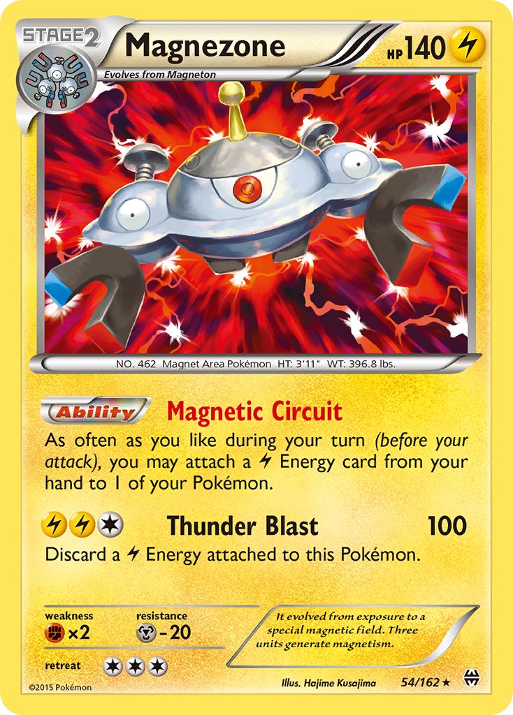 Magnezone (54/162) (Theme Deck Exclusive) [XY: BREAKthrough] | Cracking-Singles