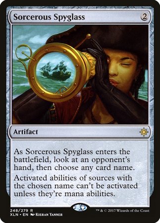 Sorcerous Spyglass [Ixalan] | Cracking-Singles