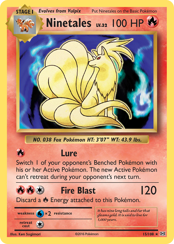 Ninetales (15/108) [XY: Evolutions] | Cracking-Singles