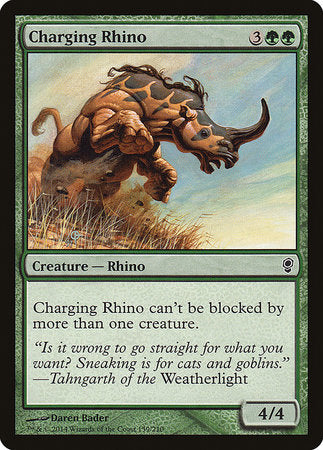 Charging Rhino [Conspiracy] | Cracking-Singles