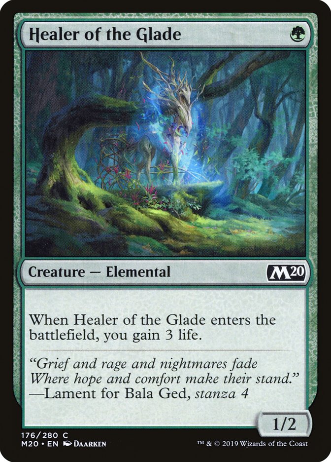 Healer of the Glade [Core Set 2020] | Cracking-Singles