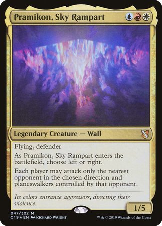 Pramikon, Sky Rampart [Commander 2019] | Cracking-Singles