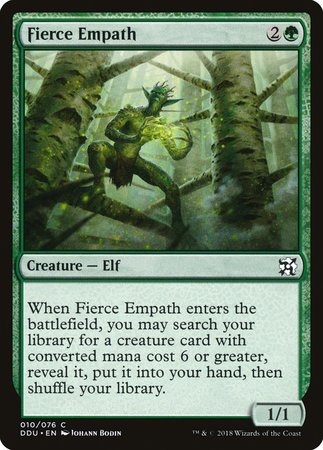 Fierce Empath [Duel Decks: Elves vs. Inventors] | Cracking-Singles