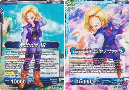 Android 18 // Dependable Sister Android 18 [BT8-023] | Cracking-Singles