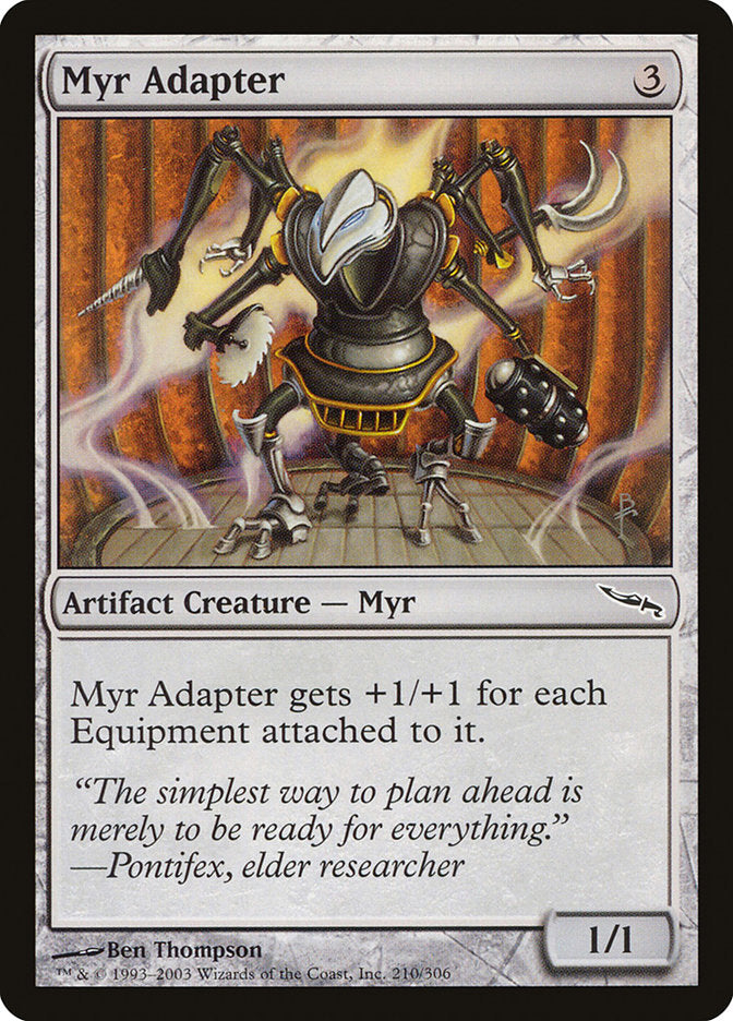 Myr Adapter [Mirrodin] | Cracking-Singles