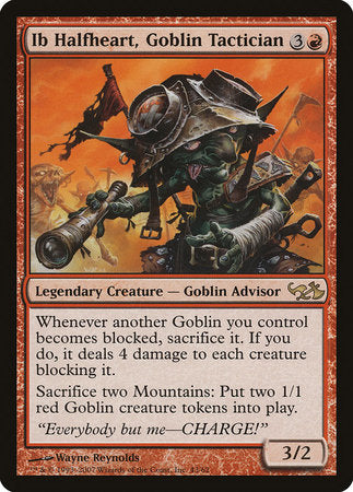 Ib Halfheart, Goblin Tactician [Duel Decks: Elves vs. Goblins] | Cracking-Singles