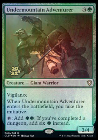 Undermountain Adventurer [Commander Legends: Battle for Baldur's Gate Prerelease Promos] | Cracking-Singles