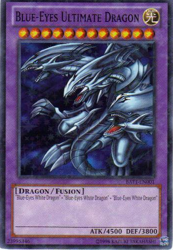 Blue-Eyes Ultimate Dragon [BATT-EN001] Starfoil Rare | Cracking-Singles