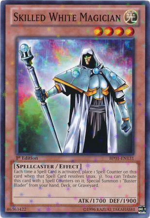 Skilled White Magician [BP01-EN131] Starfoil Rare | Cracking-Singles