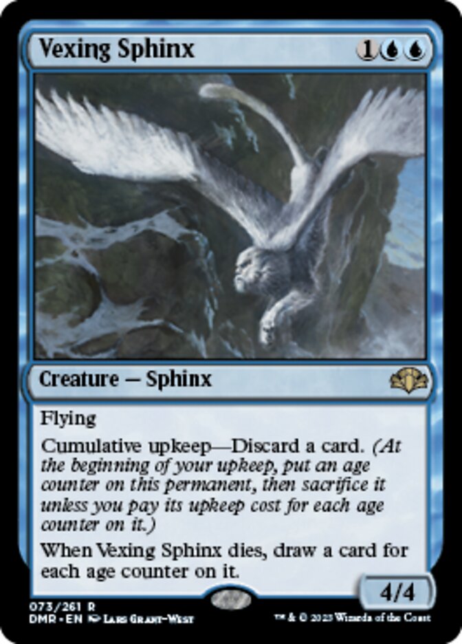 Vexing Sphinx [Dominaria Remastered] | Cracking-Singles