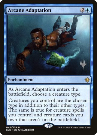 Arcane Adaptation [Ixalan Promos] | Cracking-Singles