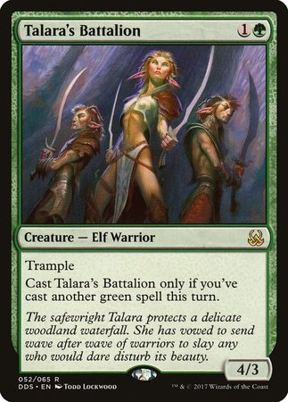 Talara's Battalion [Duel Decks: Mind vs. Might] | Cracking-Singles