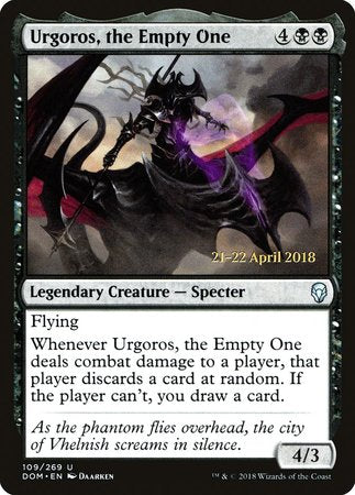 Urgoros, the Empty One [Dominaria Promos] | Cracking-Singles