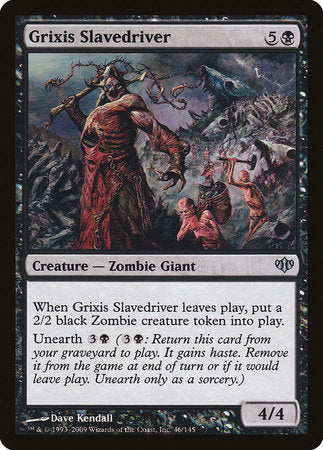 Grixis Slavedriver [Conflux] | Cracking-Singles