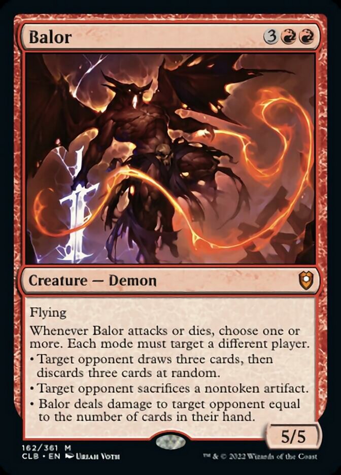 Balor [Commander Legends: Battle for Baldur's Gate] | Cracking-Singles