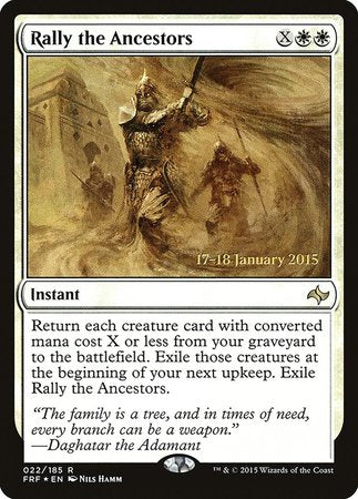 Rally the Ancestors [Fate Reforged Promos] | Cracking-Singles