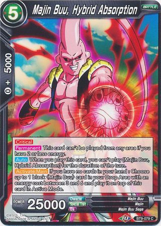 Majin Buu, Hybrid Absorption [BT9-079] | Cracking-Singles