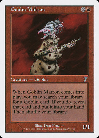 Goblin Matron [Seventh Edition] | Cracking-Singles