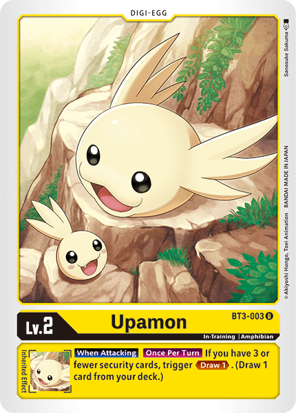 Upamon [BT3-003] [Release Special Booster Ver.1.5] | Cracking-Singles