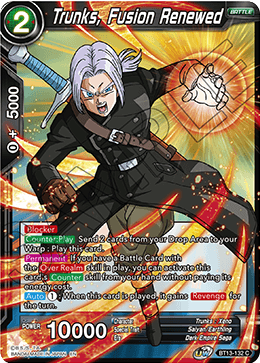 Trunks, Fusion Renewed (Common) [BT13-132] | Cracking-Singles