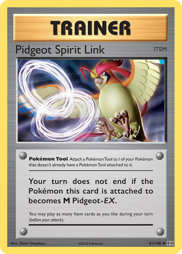 Pidgeot Spirit Link (81/108) [XY: Evolutions] | Cracking-Singles