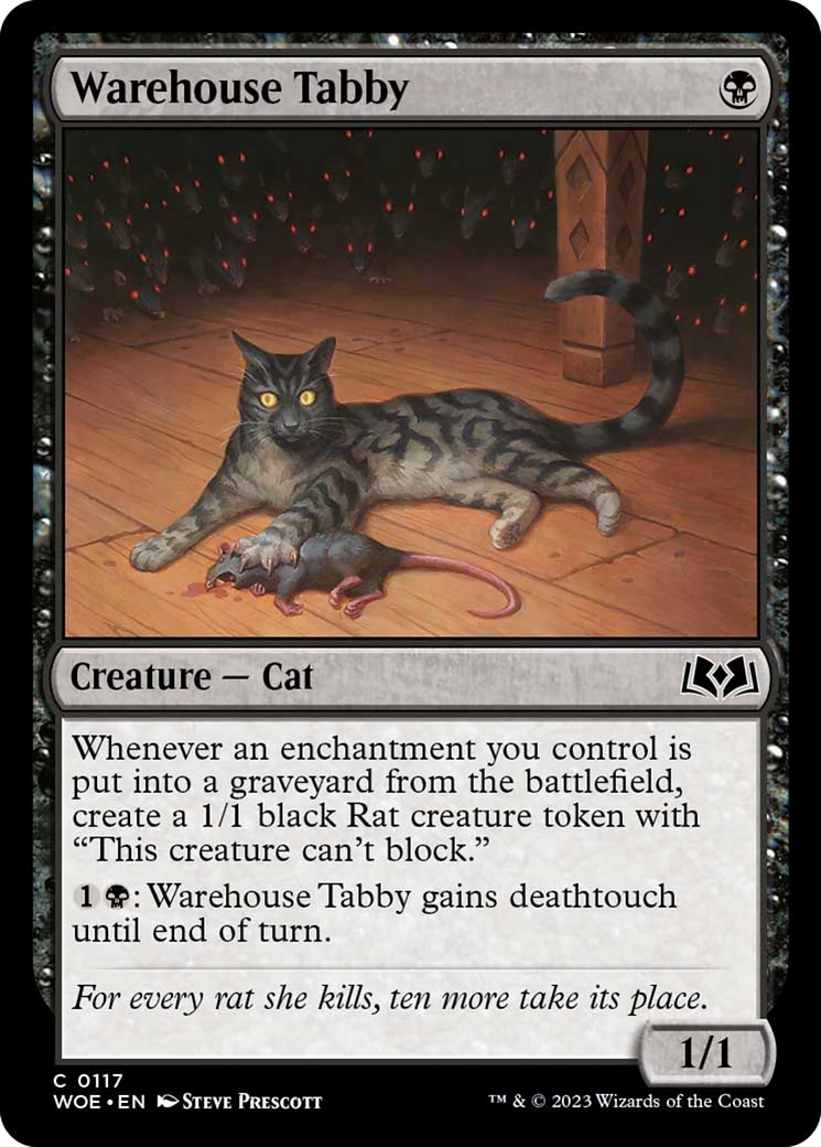 Warehouse Tabby [Wilds of Eldraine] | Cracking-Singles