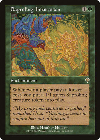 Saproling Infestation [Invasion] | Cracking-Singles