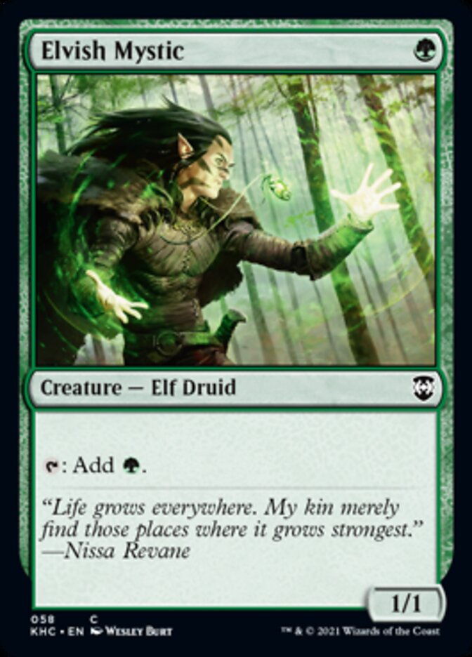 Elvish Mystic [Kaldheim Commander] | Cracking-Singles