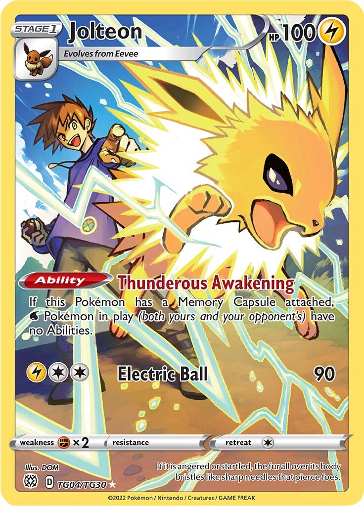 Jolteon (TG04/TG30) [Sword & Shield: Brilliant Stars] | Cracking-Singles