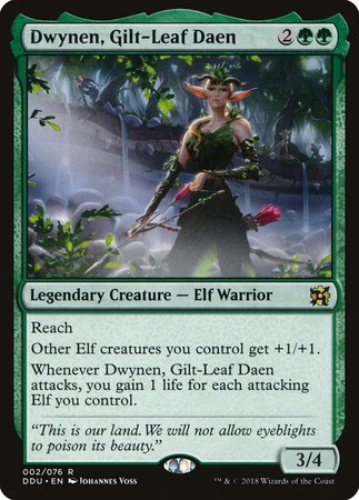 Dwynen, Gilt-Leaf Daen [Duel Decks: Elves vs. Inventors] | Cracking-Singles