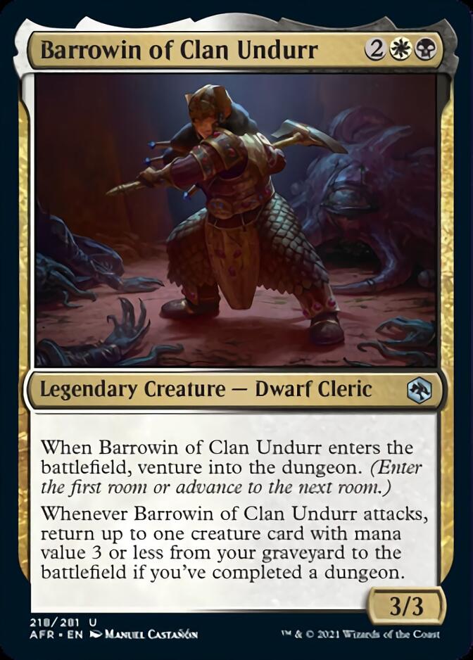 Barrowin of Clan Undurr [Dungeons & Dragons: Adventures in the Forgotten Realms] | Cracking-Singles