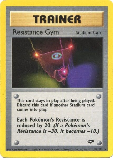 Resistance Gym (109/132) [Gym Challenge Unlimited] | Cracking-Singles