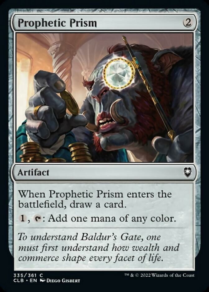 Prophetic Prism [Commander Legends: Battle for Baldur's Gate] | Cracking-Singles