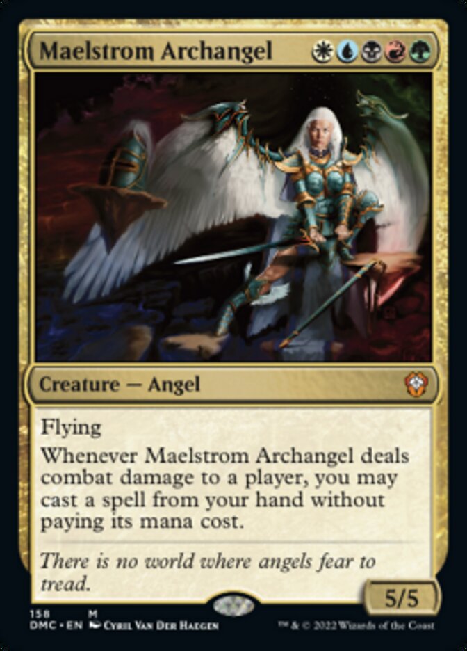 Maelstrom Archangel [Dominaria United Commander] | Cracking-Singles