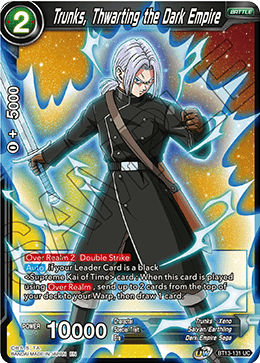 Trunks, Thwarting the Dark Empire (Uncommon) [BT13-131] | Cracking-Singles