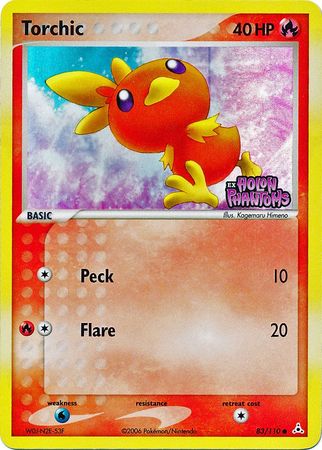 Torchic (83/110) (Stamped) [EX: Holon Phantoms] | Cracking-Singles