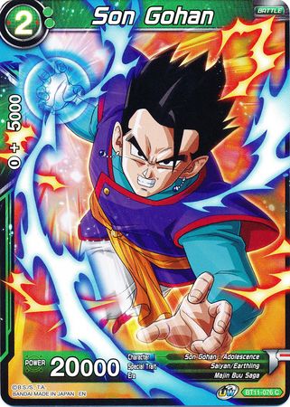 Son Gohan (Green) [BT11-076] | Cracking-Singles