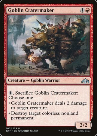 Goblin Cratermaker [Guilds of Ravnica] | Cracking-Singles