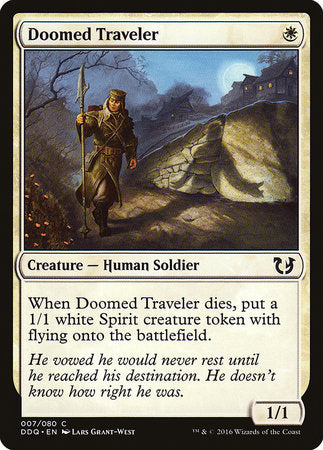 Doomed Traveler [Duel Decks: Blessed vs. Cursed] | Cracking-Singles