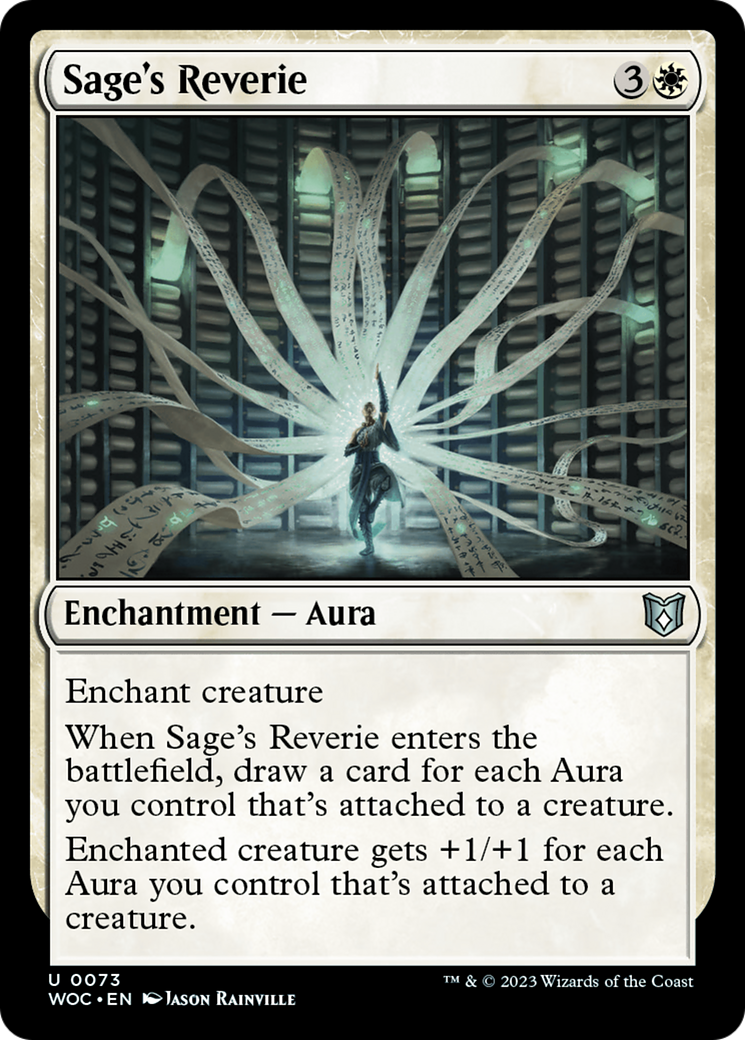 Sage's Reverie [Wilds of Eldraine Commander] | Cracking-Singles