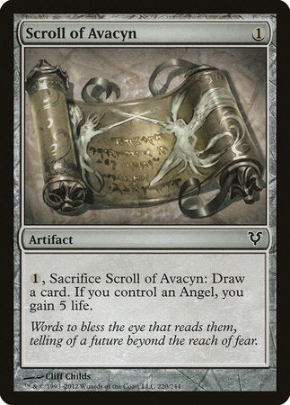 Scroll of Avacyn [Avacyn Restored] | Cracking-Singles