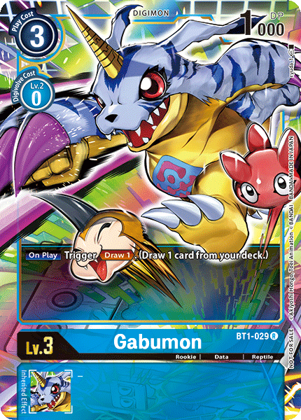 Gabumon [BT1-029] (Alternate Art) [Release Special Booster Ver.1.0] | Cracking-Singles