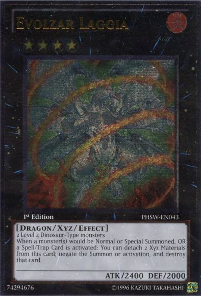 Evolzar Laggia [PHSW-EN043] Ultimate Rare | Cracking-Singles