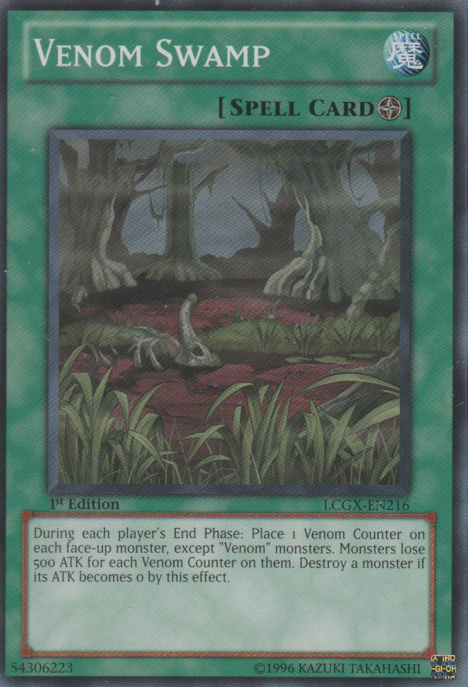 Venom Swamp [LCGX-EN216] Common | Cracking-Singles