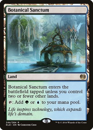 Botanical Sanctum [Kaladesh] | Cracking-Singles