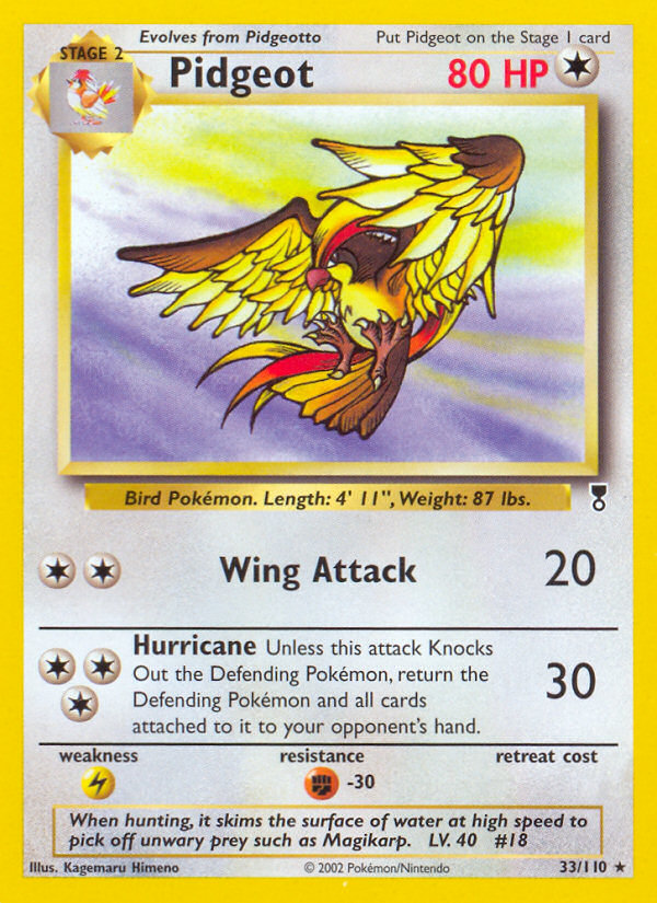 Pidgeot (33/110) [Legendary Collection] | Cracking-Singles