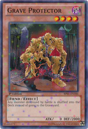 Grave Protector [BP01-EN186] Starfoil Rare | Cracking-Singles