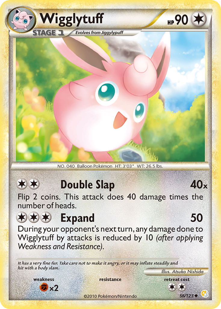 Wigglytuff (56/123) [HeartGold & SoulSilver: Base Set] | Cracking-Singles