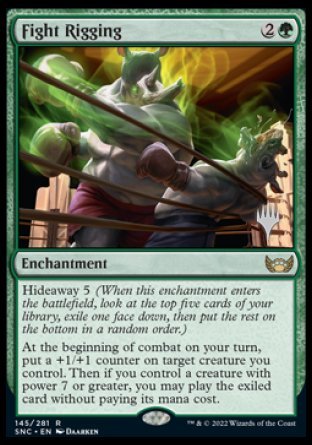 Fight Rigging (Promo Pack) [Streets of New Capenna Promos] | Cracking-Singles